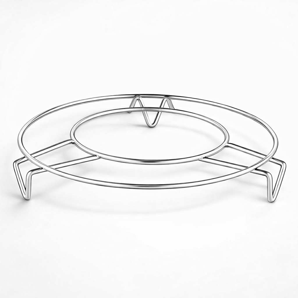 Picture of Multi-Purpose Stainless Steel Cooking Steamer Stand - Multicolor