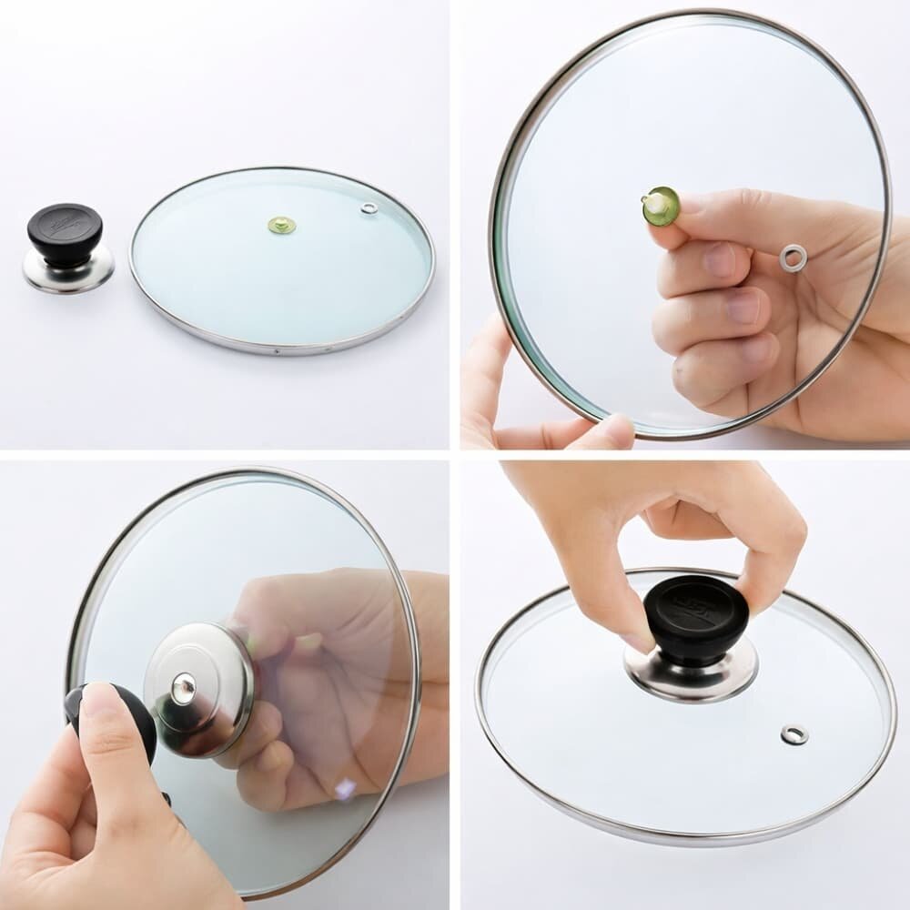 Picture of Universal Heat-Resistant Pot Lid Handle | Anti-Scald Kitchen Replacement Knob - Multicolor
