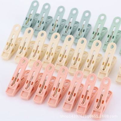 Picture of China 50 Pcs Colorful Clothes Peg Set – Strong Grip Plastic Clips