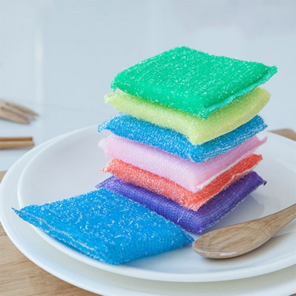 Picture of Non-Scratch Dish Wash Foam Scrubber Pad – 8pcs Combo 