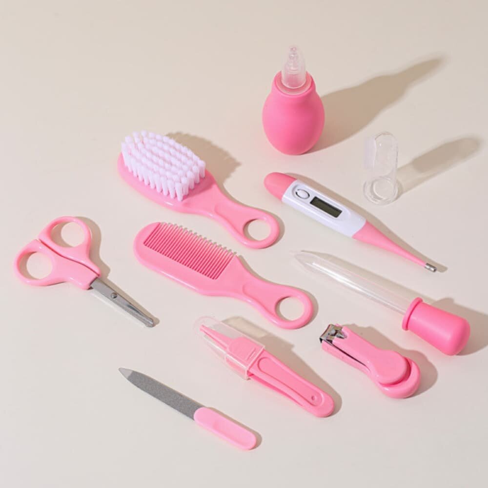 Picture of 10-Piece Baby Health Care Grooming Kit for Newborns - Multicolor