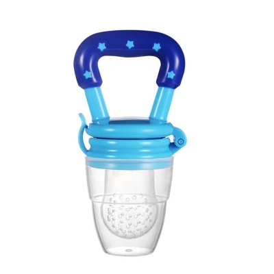 Picture of Baby Fruit & Veggie Silicone Pacifier – 0-6 Months Feeding Trainer - Multicolor