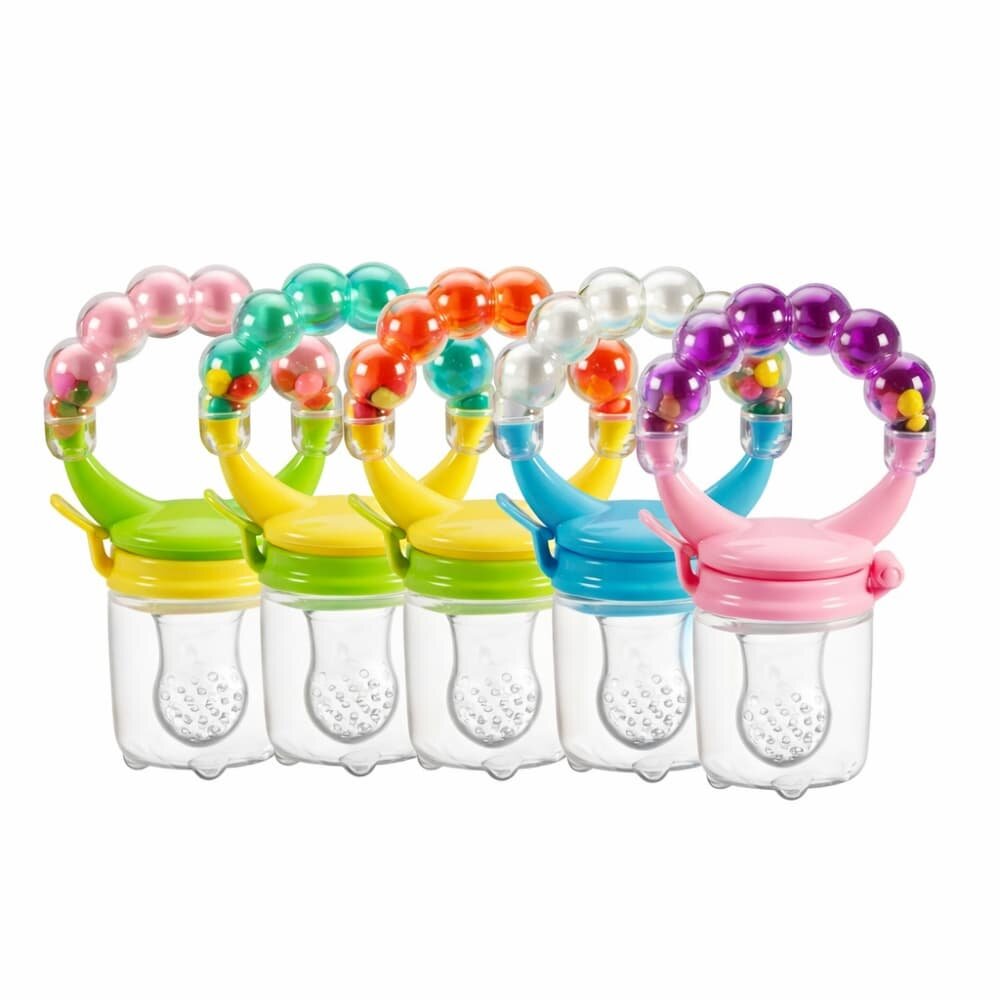 Picture of Apple Bear Baby Fruit Feeder Teether - Multicolor