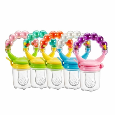 Picture of Apple Bear Baby Fruit Feeder Teether - Multicolor