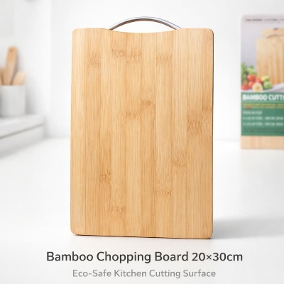 Picture of Bamboo Chopping Board 20×30cm | Eco-Safe Kitchen Cutting Surface
