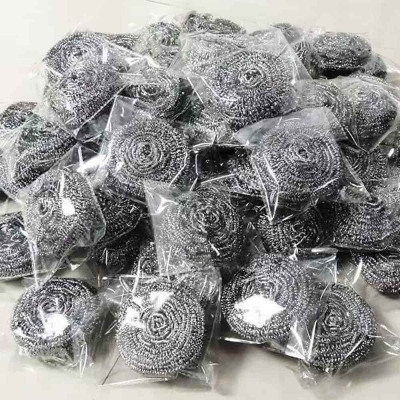 Picture of Large Stainless Steel Majuni Scourer 6pcs – Strong Dish & Bowl Scrubbing Pads 