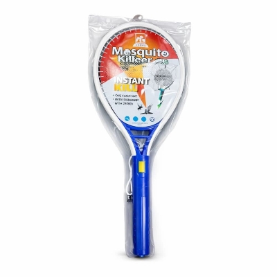 Picture of Rechargeable Mosquito Killer Racket with LED Light - Multicolor