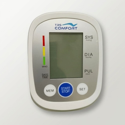 Picture of Voice Talking Digital Blood Pressure Monitor with Charger - Multicolor