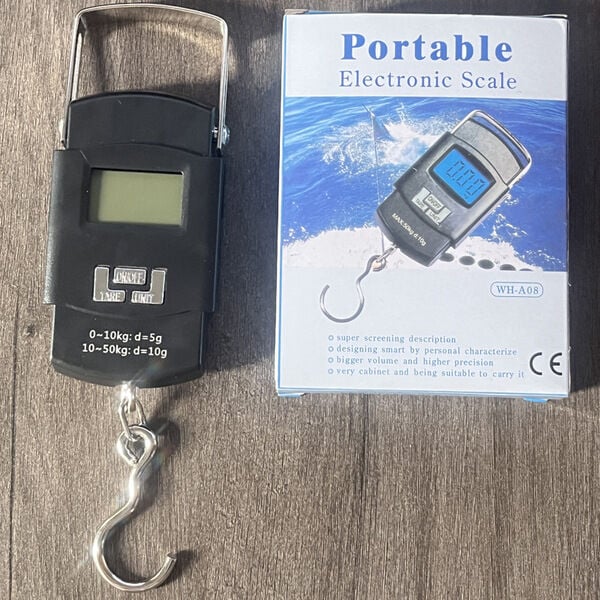 Picture of Portable Digital Hanging Scale 50KG High Precision Luggage Weight Scale - Multicolor
