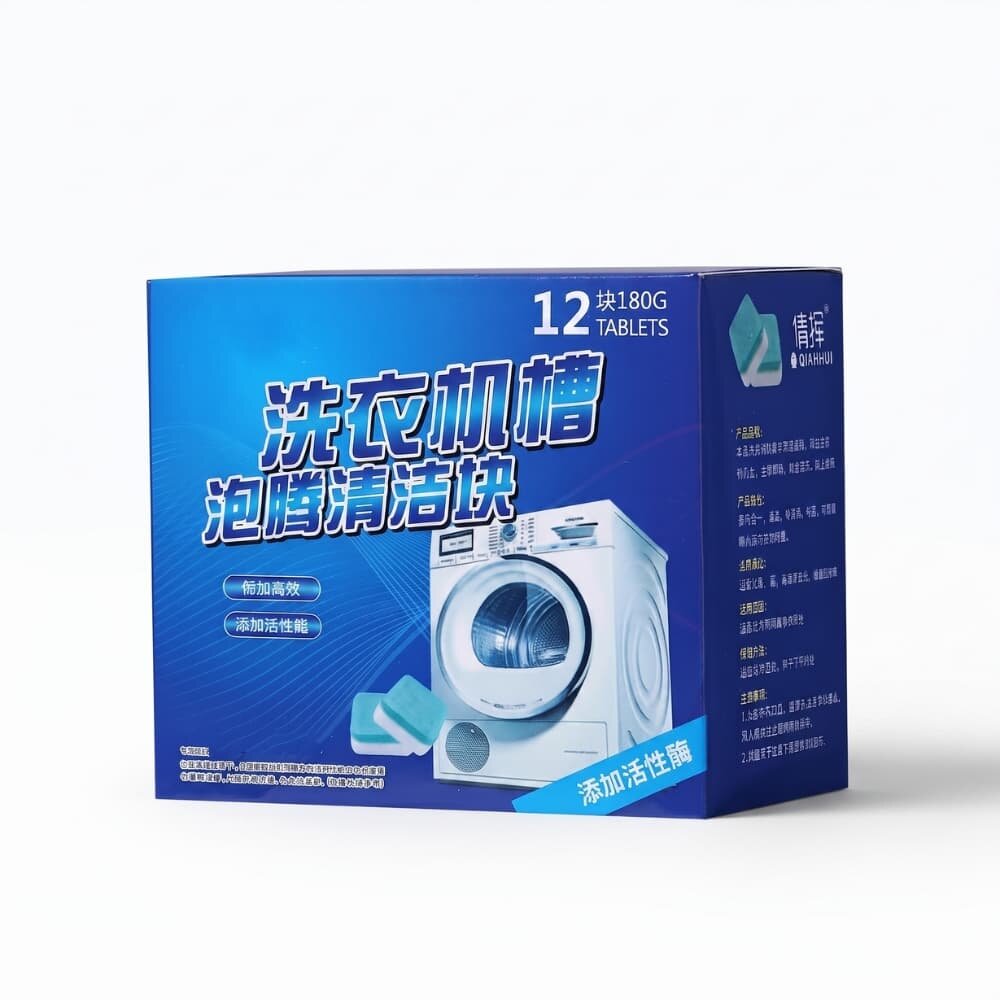 Picture of Washing Machine Cleaner Tablets 12pcs 180g Washer Cleaning