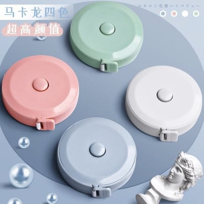 Picture of 1 Pcs Portable tape measure student cute small tape Measuring Tools Sewing Tailor Craft 1.5M Soft Tape Measure Stationery Double Scale Body Sewing Flexible Measurement Ruler