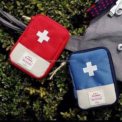 Picture of Portable Medicine Bag First Aid Kit Medical Emergency Kits Organizer Outdoor Household Medicine Pill Storage Bag