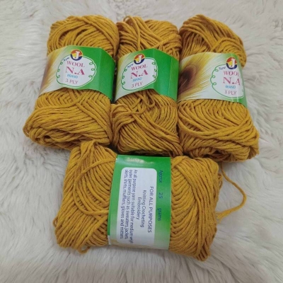 Picture of High Quality Dyed 3 Ply N.A Brand Yarn 25g  Yarn  4 Pices For Crochet Weaving And Knitting
