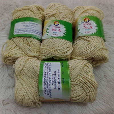 Picture of High Quality Dyed 3 Ply N.A Brand Yarn 25g  Yarn  4 Pices For Crochet Weaving And Knitting