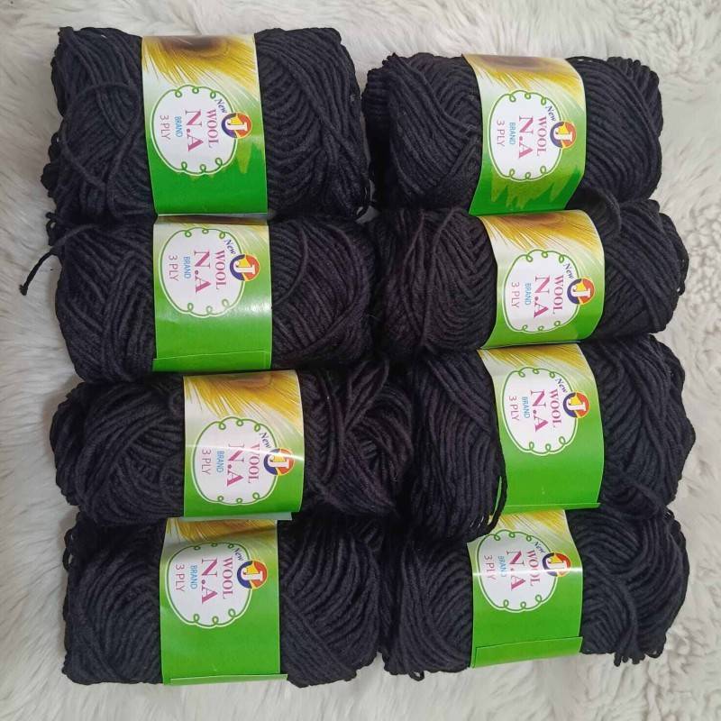 Picture of High Quality Dyed 3 Ply N.A Brand Yarn 25g  Yarn  8 Pices For Crochet Weaving And Knitting