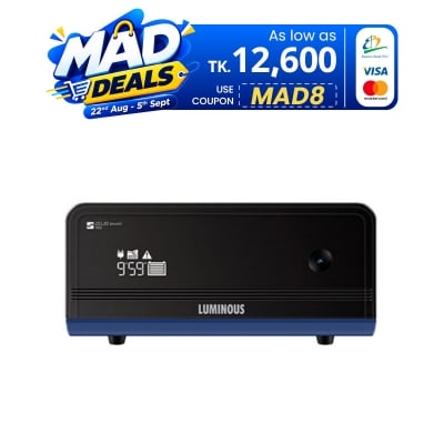 Picture of Luminous Zelio Smart 1100 Pure Sine Wave IPS & UPS 12V inverter (Best Price)