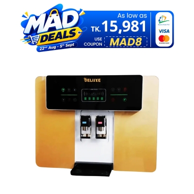 Picture of Deluxe Queen Hot Cold Normal RO Water Purifier Golden