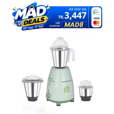 Picture of Jaipan Family Mate 1000W 3 Jars Juicer Mixer Grinder  (1 Year Brand Warranty) 