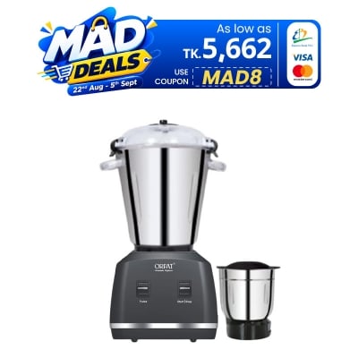 Picture of Orpat Heavy Duty Mixer Grinder Blender Juicer Kitchen Helper -2000 Watt