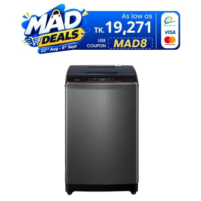 Picture of Haier 8KG Top Load Automatic Washing Machine (HWM80-1269S6) 