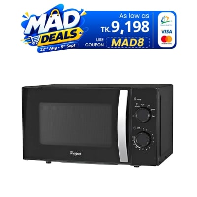 Picture of Whirlpool 20 Liter Microwave Oven Magicook Classic KNOB Black
