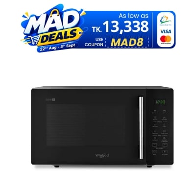 Picture of Whirlpool 25 Liter 25GE Microwave Oven MAGICOOK PRO Black