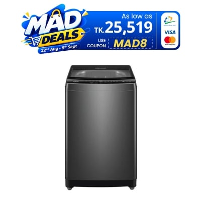 Picture of Haier 8KG Top Load Washing Machine With 3D Rolling Wash (HWM80-316S6)