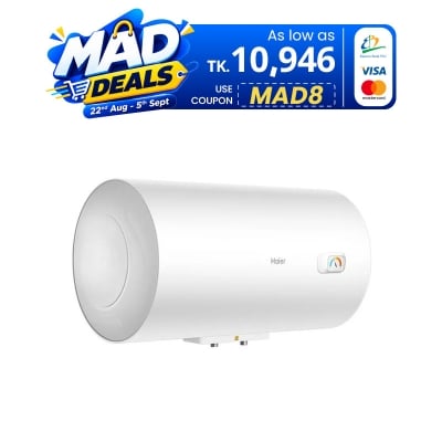 Picture of Haier 50 Liter Geyser Horizontal (ES50H-CK3 (BD) White 