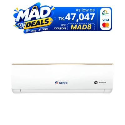 Picture of Gree 1 Ton Split Inverter Air Conditioner (GS-12XZNA3V-Zeno)