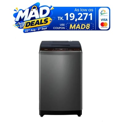 Picture of Haier 8KG Top Load Automatic Washing Machine (HWM80-1269S6)