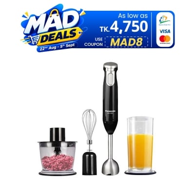 Picture of Panasonic 600W 3-in-1 Hand Blender, Chopper (MX-SS1)