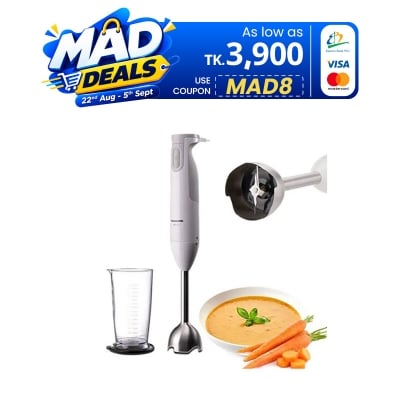 Picture of Panasonic 600W Multipurpose Deluxe Stainless Steel Hand Blender (MX-GS1)