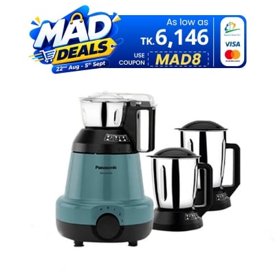Picture of Panasonic 900Watt Mixer Grinder 3 in 1 Blue (MX-GC3550)