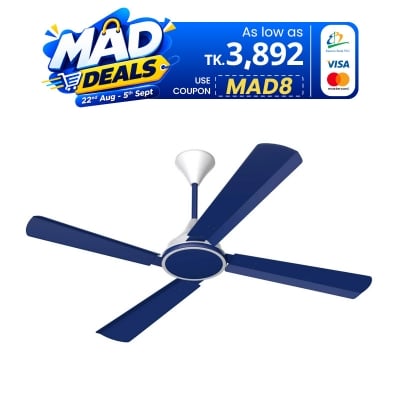 Picture of Conion 56" 4 Blades Signature Ceiling Fan Sparkling Blue