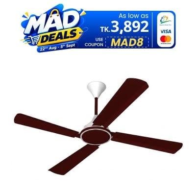 Picture of Conion 56" 4 Blades Signature Ceiling Fan Maroon