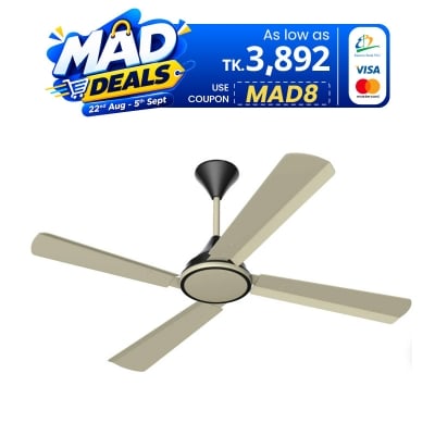 Picture of Conion 56" 4 Blades Signature Ceiling Fan Shiny Cream