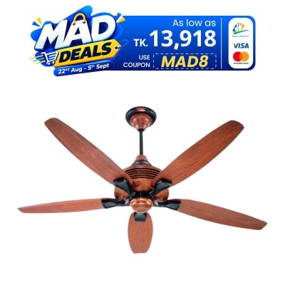 Picture of Royal Decoram 56 inch Luxarious 5 blades Ceiling fan, Rpm 360, Made in Pakistan