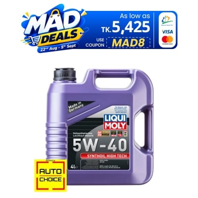 Picture of LIQUI MOLY SYNTHOIL HIGH TECH 5W-40 - 4L