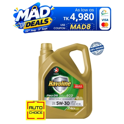 Picture of Havoline Pro DS Fully Synthetic ECO 5 SAE 5W-30-4L