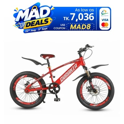 Picture of Duranta Steel 1 Speed Apache Neo 20 inch Red Bicycle