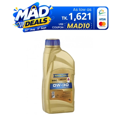 Picture of RAVENOL SSO SAE 0W-30 Full Synthetic Engine oil for Car-1L