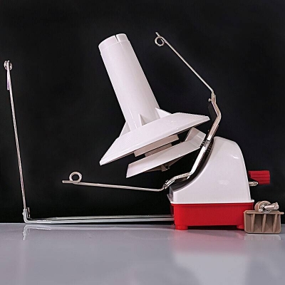Picture of Hopbucan 1 PCS Yarn Winder Hand Twisting Machine Hand Needle Ball Winder Yarn Winder Tools for Crocheting-White