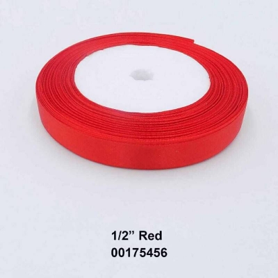 Picture of Ribbon | 25 Yards x 1/2 inch | 1 Roll / Pack-Red