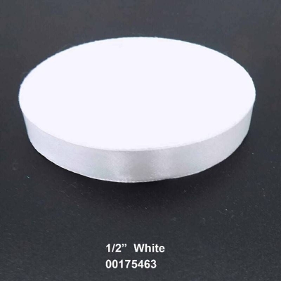 Picture of Ribbon | 25 Yards x 1/2 inch | 1 Roll / Pack-White