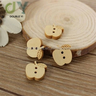 Picture of Rustic Wood Buttons with 2 Holes for Crafts Sewing Decoration(12 pieces)