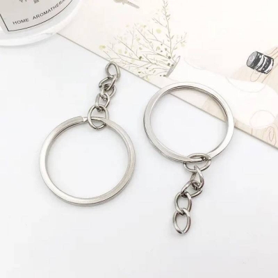 Picture of Professional customization high quality new design custom soft enamel cafe and flower keychain(6 pieces)-Silver