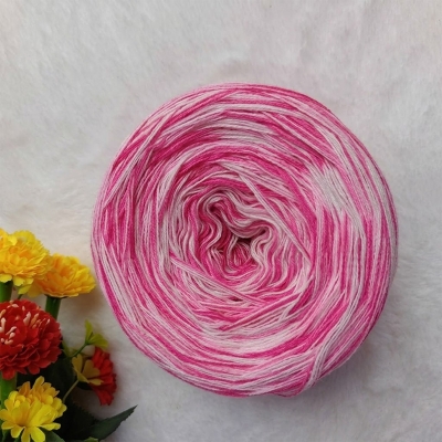 Picture of Acrylic Yarn, Colorful yarn, Multicolor yarn, Fingering Cotton Yarn, OEKO-TEX Standard Cotton Yarn, Knitting Yarn, Crochet yarn