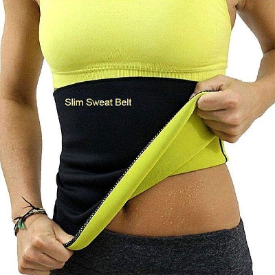 Picture of Sweat Shaper Belt - Belly Fat Burner Designed For Both Men And Women To Maximize Weight Loss - Black