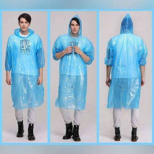 Picture of Multicolour Folding Pocket Raincoat - Multicolor