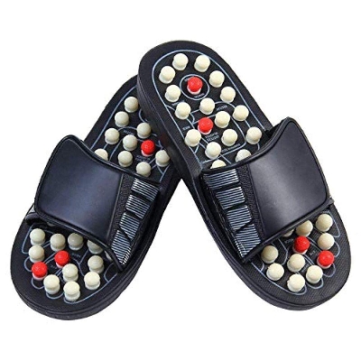 Picture of Foot Massage Slippers - Black